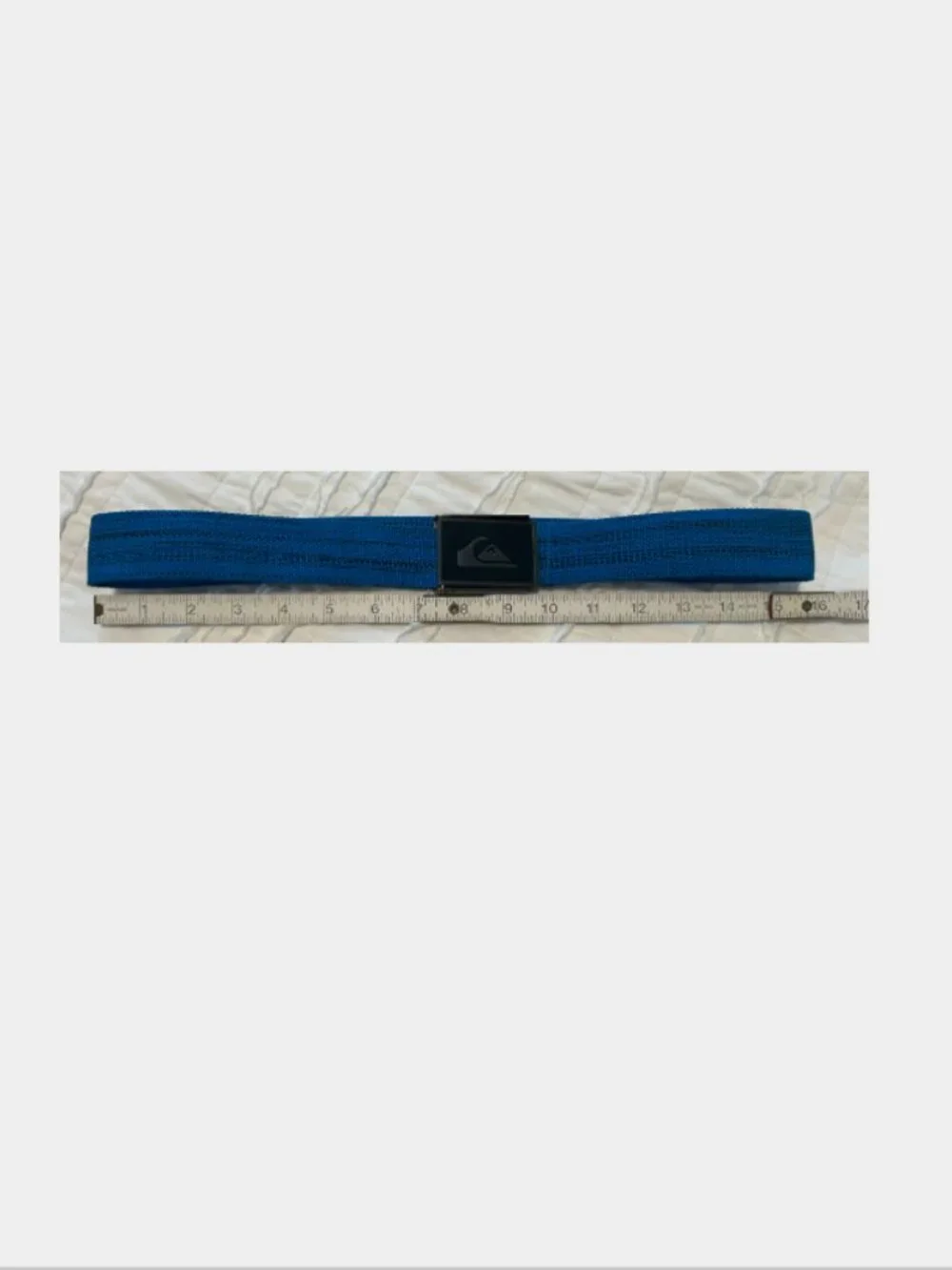Quiksilver Boys Blue Adjustable Canvas Belt - Great Condition!